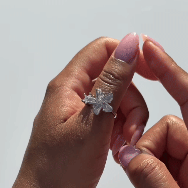 Fleur Spinner Anxi Ring