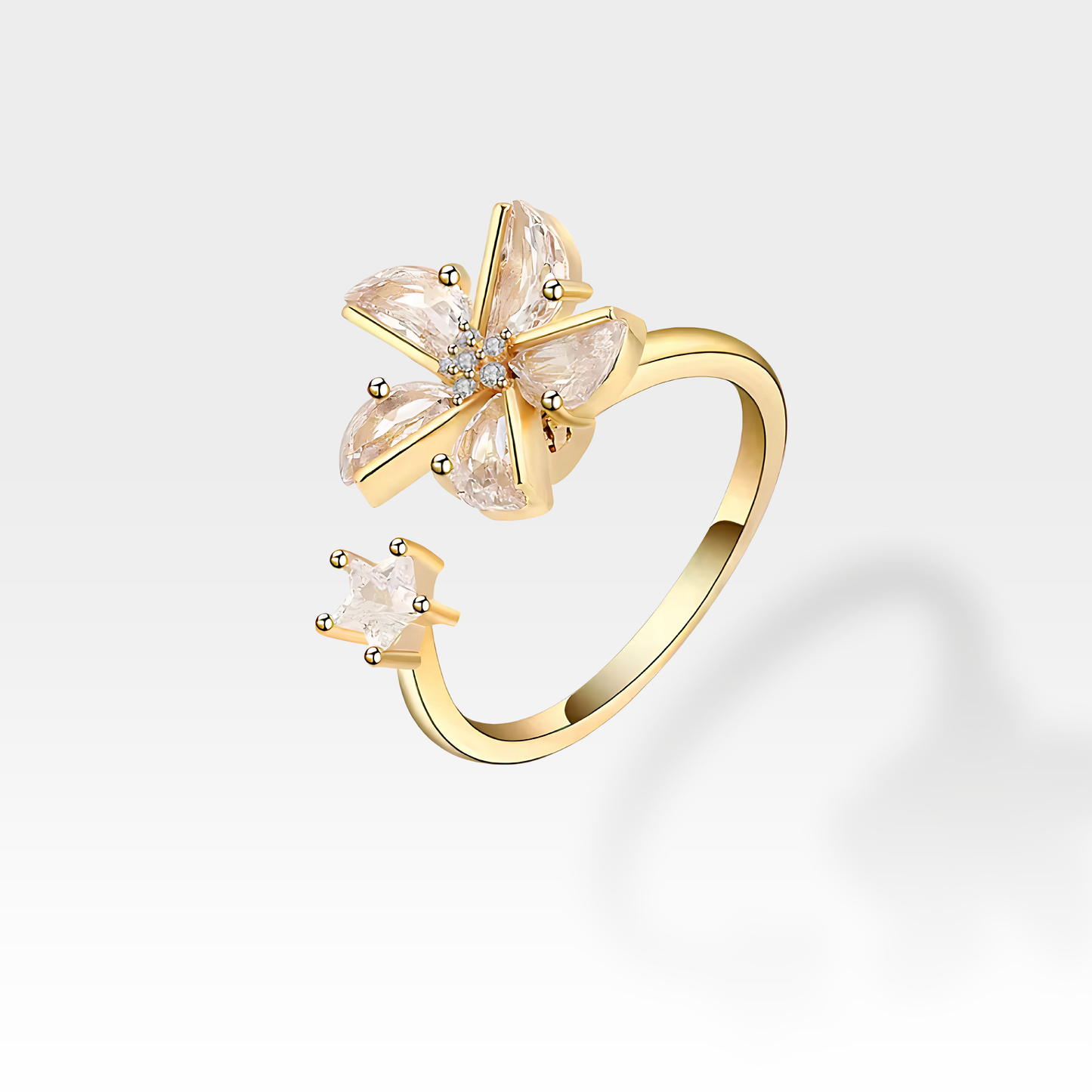 Fleur Spinner Anxi Ring