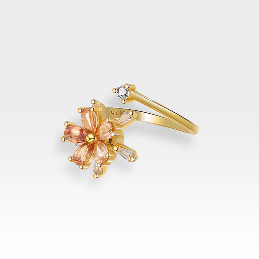 Peach Blossom Spinner Anxi Ring