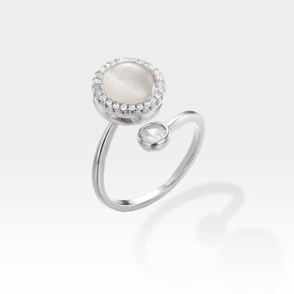 Pearl Stone Spinner Anxi Ring