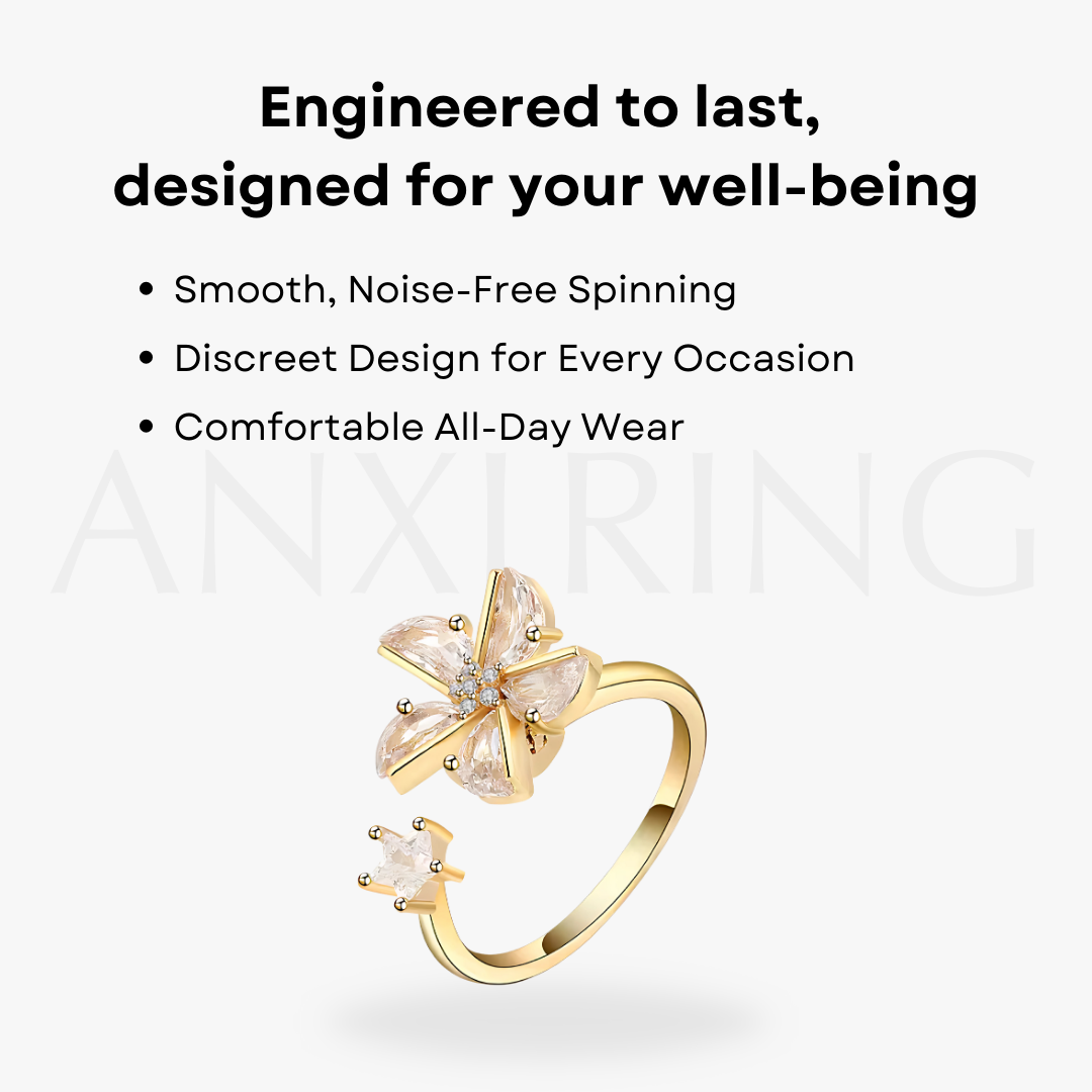 Fleur Spinner Anxi Ring