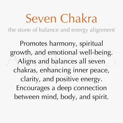 Seven Chakra Anxi Stone