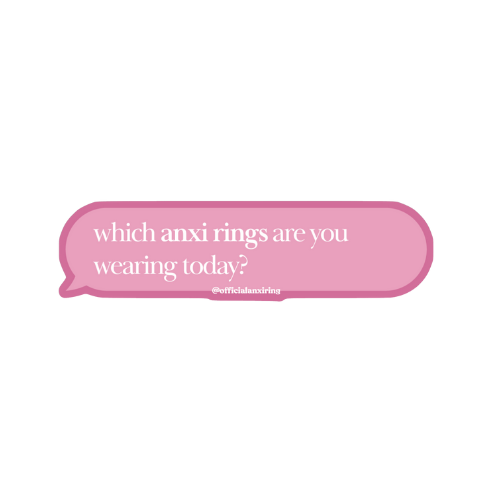 Which Anxi Rings Are You Wearing Today? Sticker