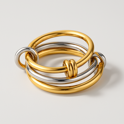 Lyrra Interlocking Anxi Ring
