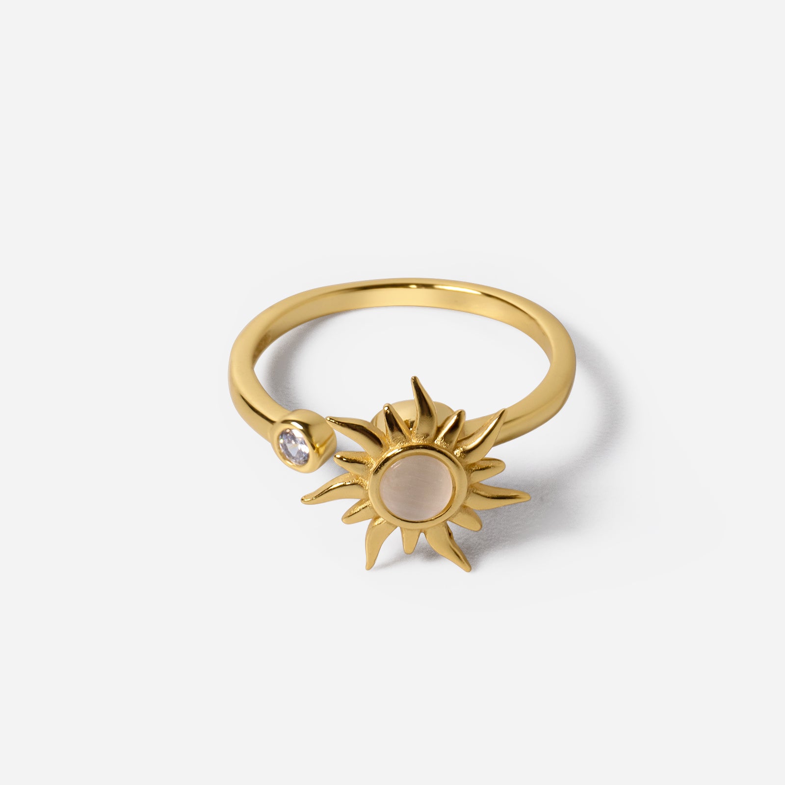 Golden Hour Spinner Anxi Ring