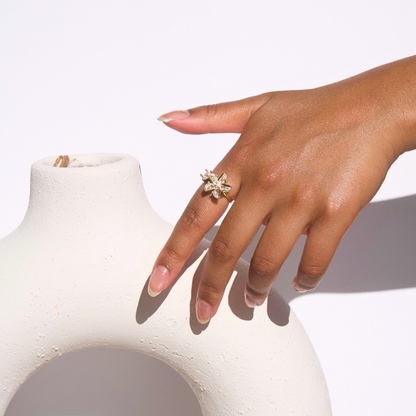 Fleur Spinner Anxi Ring