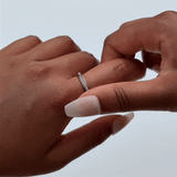 Little Things Rotator Anxi Ring spinning on hand