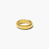 No Big Deal Rotator Anxi Ring - Gold