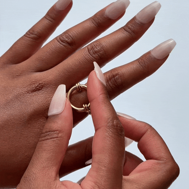 Over It Spinner Anxi Ring