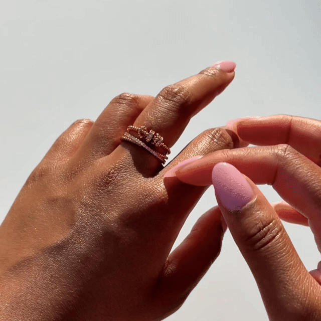 Go With The Flow Slider Anxi Ring in motion