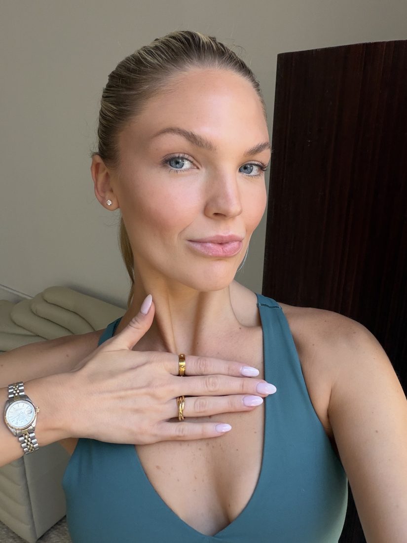 Creator wearing Anxi Ring